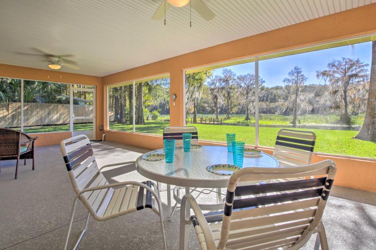 Rainbow River Oasis With Kayaks And Furnished Sunroom! Dunnellon Luaran gambar