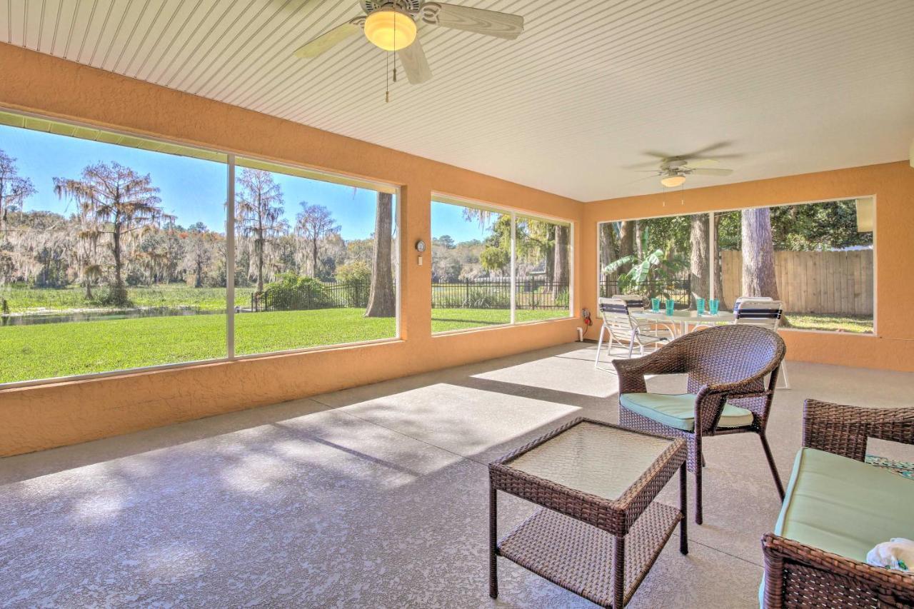 Rainbow River Oasis With Kayaks And Furnished Sunroom! Dunnellon Luaran gambar